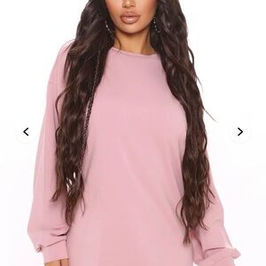 Bubblegum pink cozy set